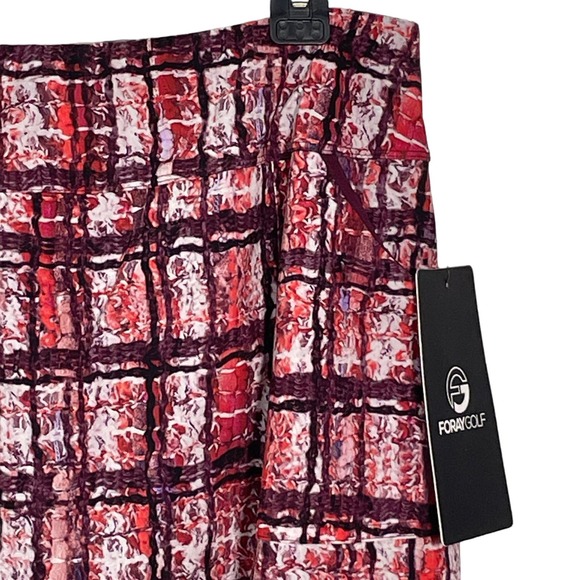Foray Golf Women's 15.5” Front Pocket Golf Skirt, XLarge, Warm Boucle - Picture 5 of 9